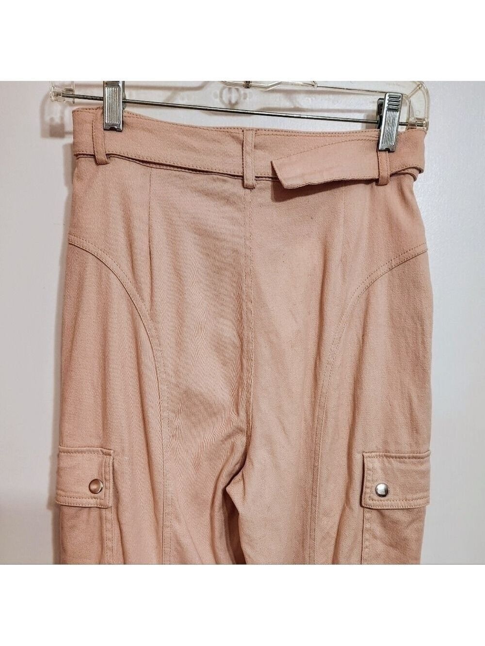 Forever 21 Pink Cargo Jogger Pants Small - Picture 5 of 12